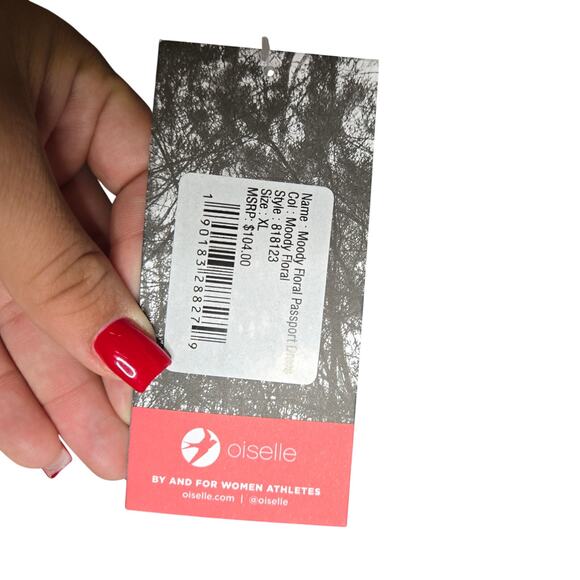 Oiselle Moody Floral Passport Women's Dress Size: XL NEW - Picture 3 of 4